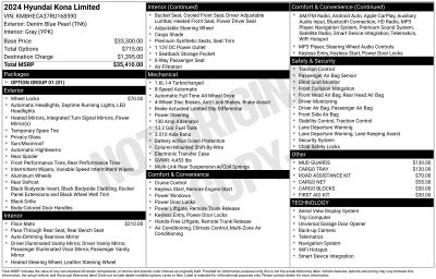 2024 Hyundai KONA Limited