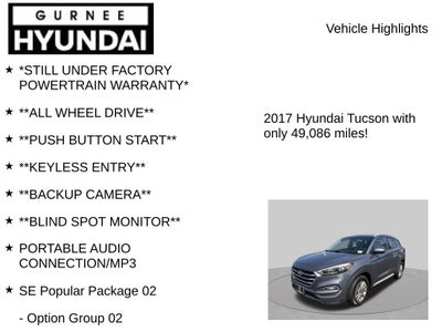2017 Hyundai TUCSON SE