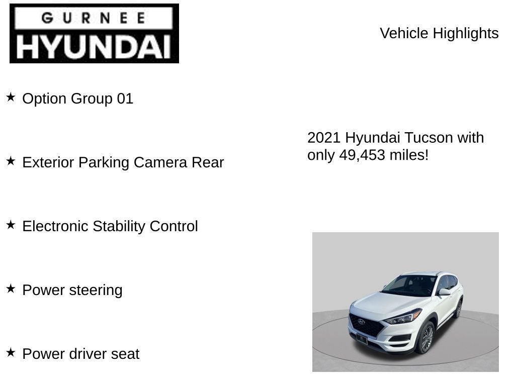 2021 Hyundai TUCSON SEL
