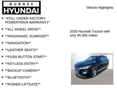 2020 Hyundai TUCSON Ultimate