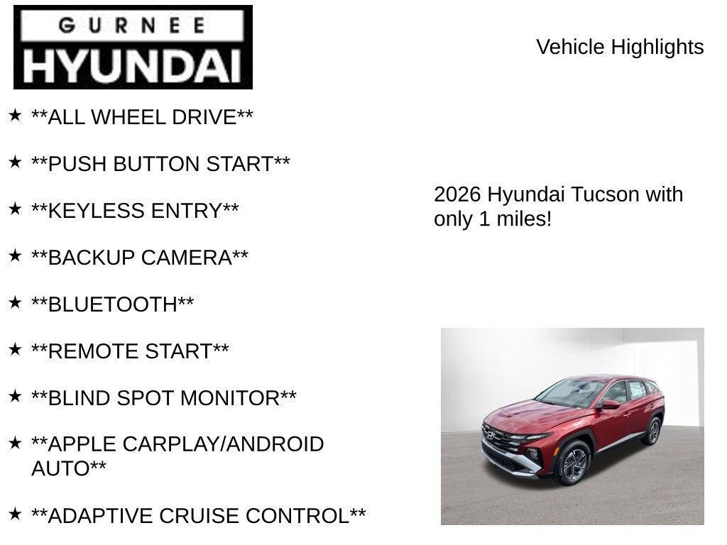 2026 Hyundai TUCSON HYBRID Blue SE