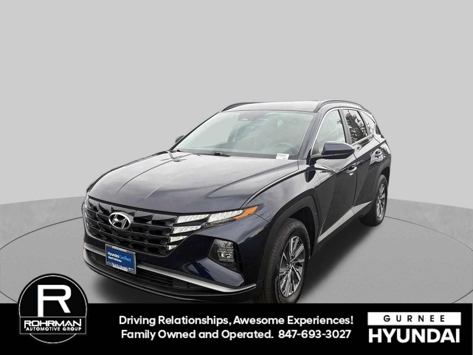 2024 Hyundai TUCSON HYBRID Blue