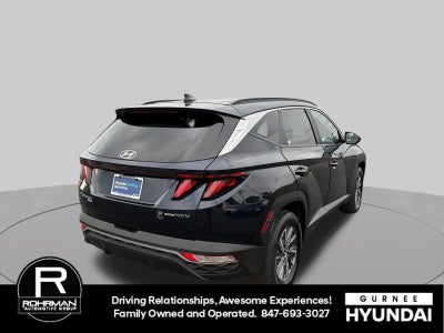 2024 Hyundai TUCSON HYBRID Blue