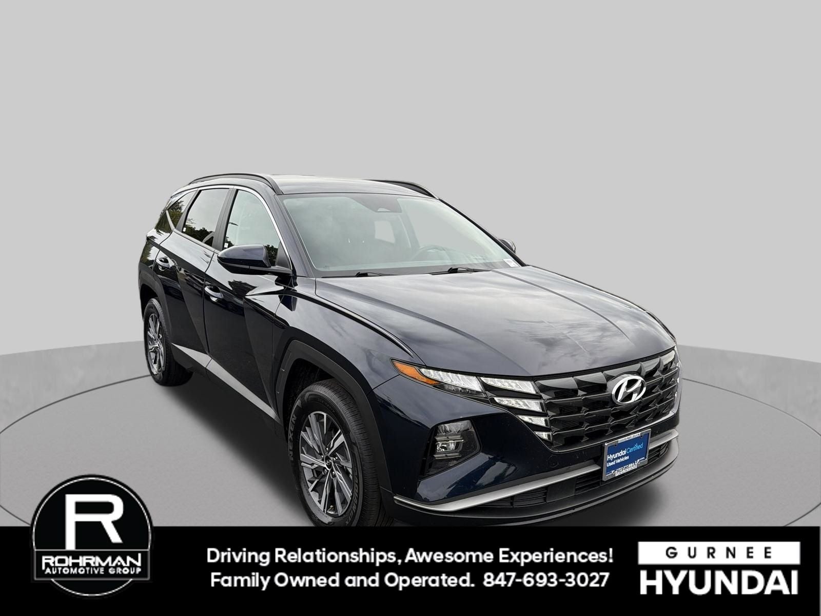 2024 Hyundai TUCSON HYBRID Blue