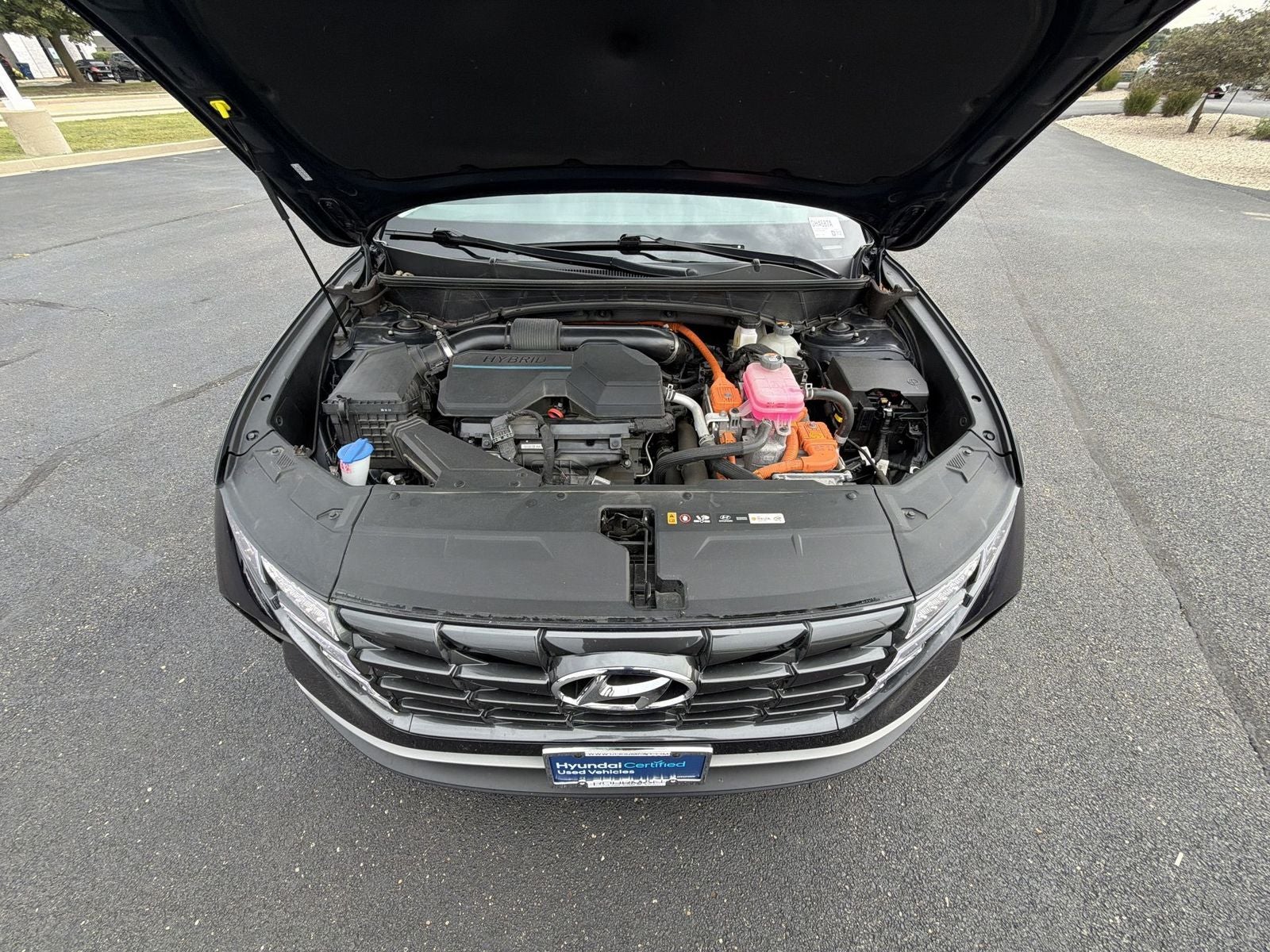 2024 Hyundai TUCSON HYBRID Blue