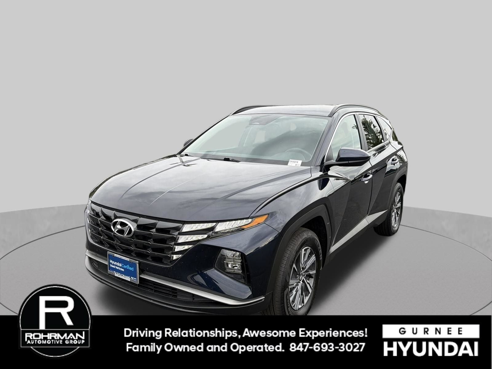 2024 Hyundai TUCSON HYBRID Blue