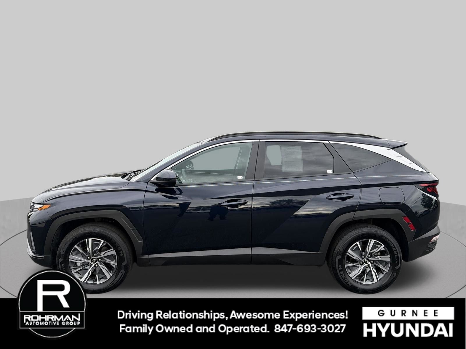 2024 Hyundai TUCSON HYBRID Blue