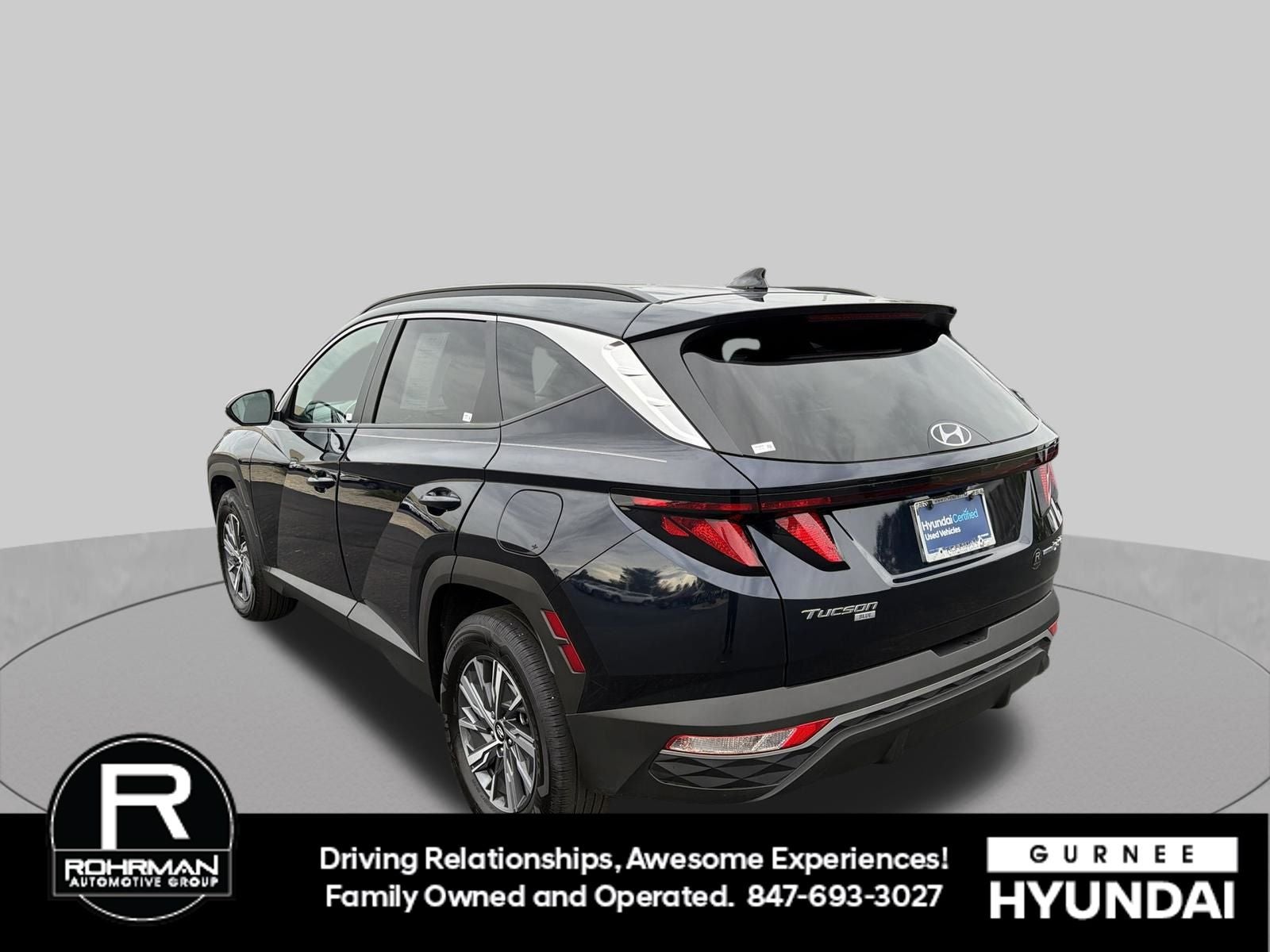 2024 Hyundai TUCSON HYBRID Blue