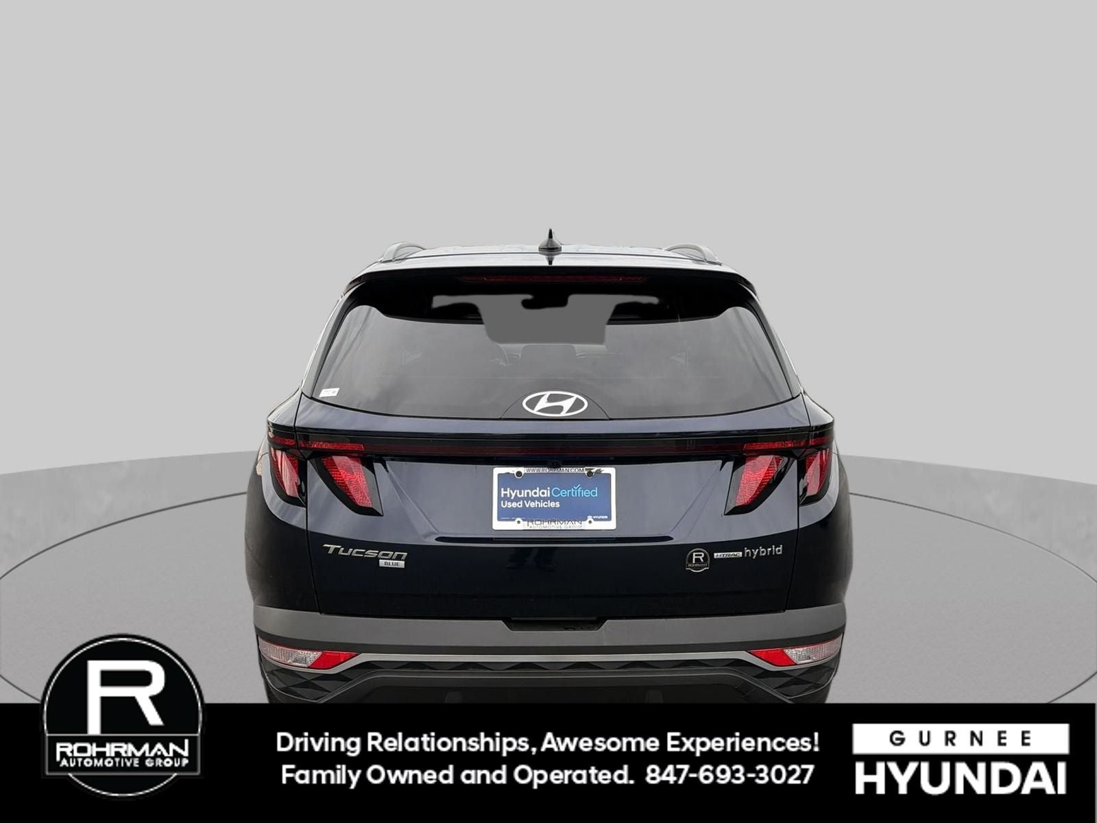 2024 Hyundai TUCSON HYBRID Blue
