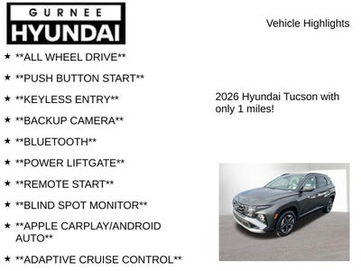 2026 Hyundai TUCSON HYBRID SEL