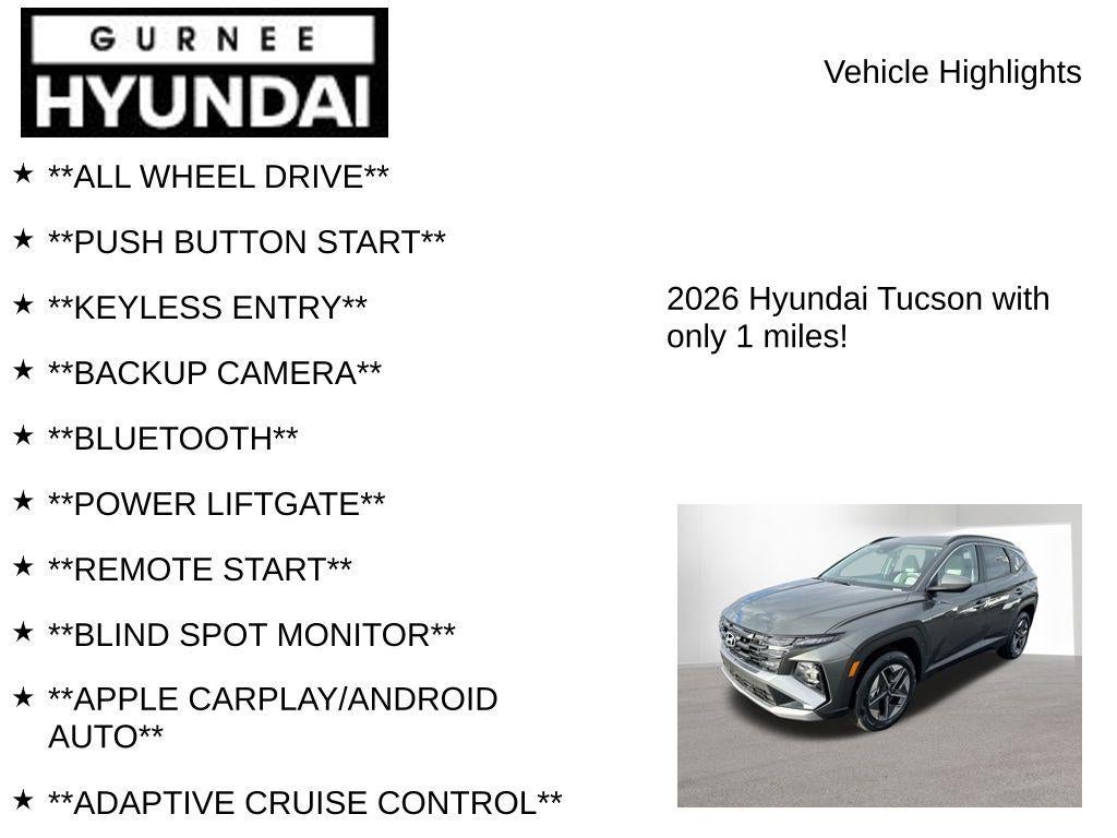 2026 Hyundai TUCSON HYBRID SEL