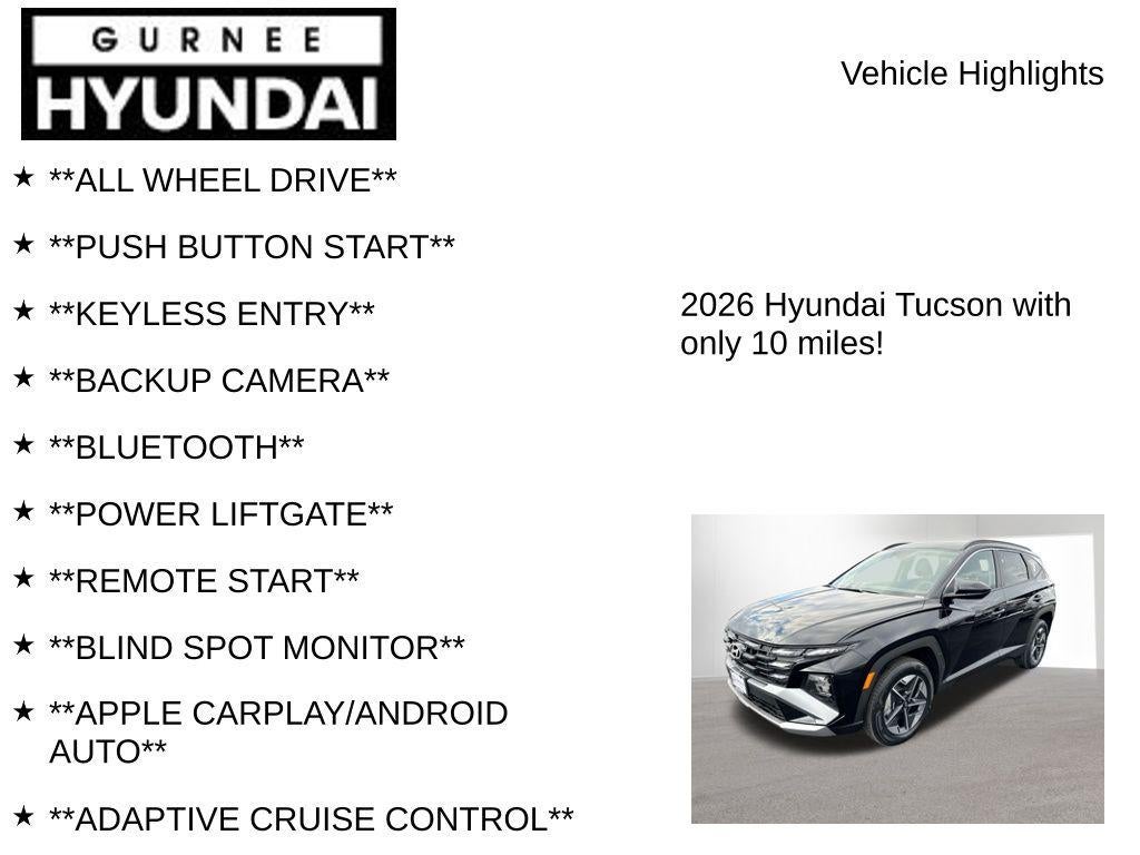 2026 Hyundai TUCSON HYBRID SEL