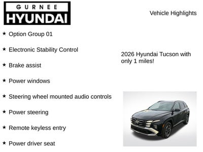2026 Hyundai TUCSON HYBRID SEL Convenience