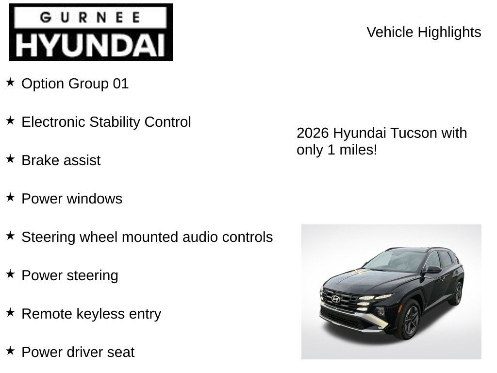 2026 Hyundai TUCSON HYBRID SEL Convenience