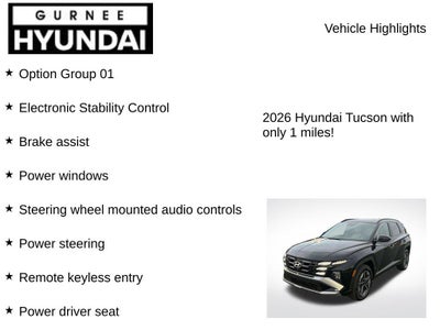2026 Hyundai TUCSON HYBRID SEL Convenience