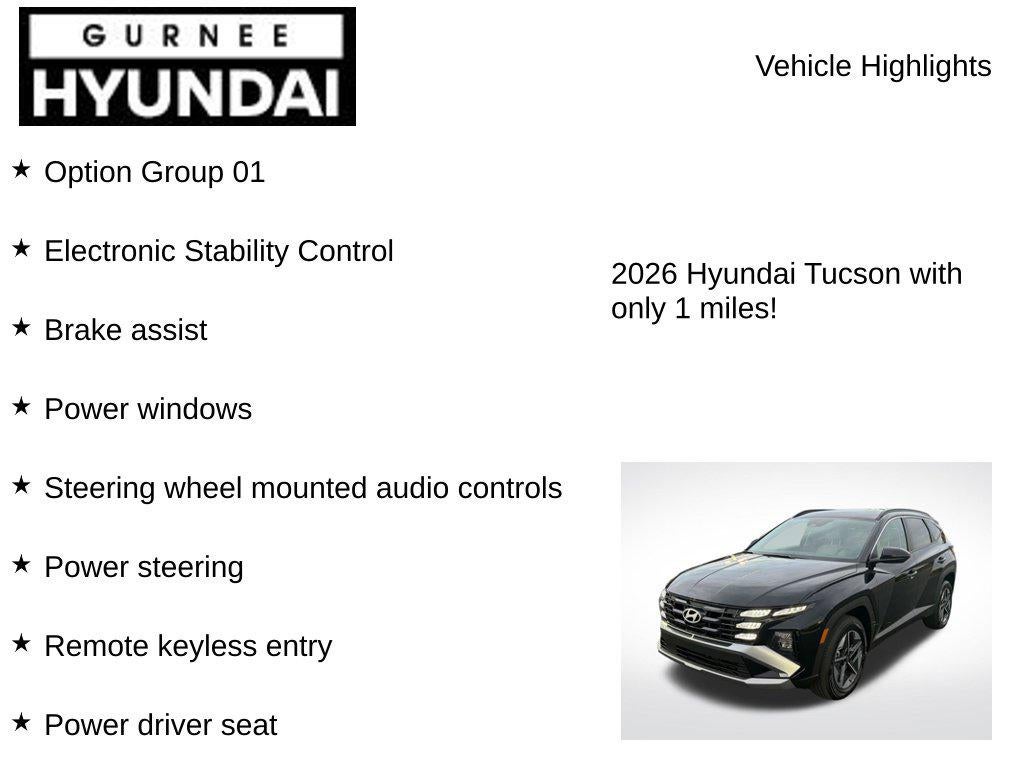 2026 Hyundai TUCSON HYBRID SEL Convenience
