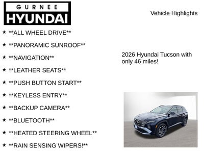 2026 Hyundai TUCSON HYBRID Limited