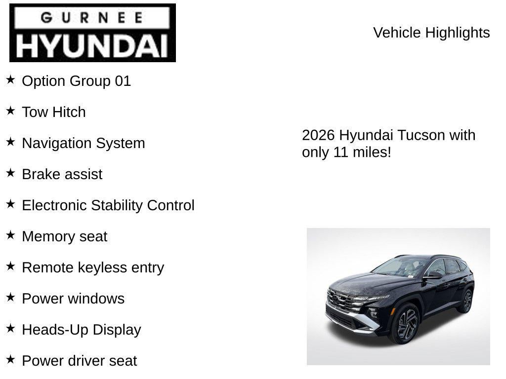 2026 Hyundai TUCSON HYBRID Limited