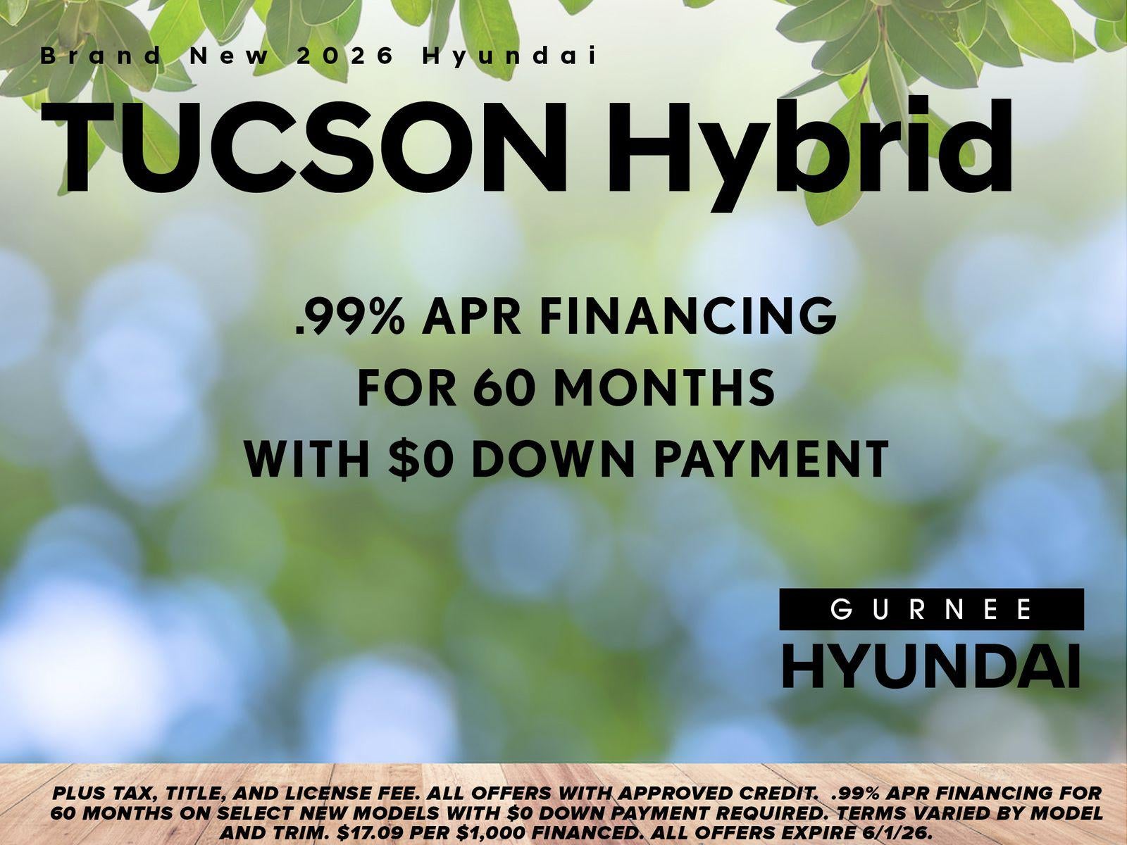 2026 Hyundai TUCSON HYBRID Limited