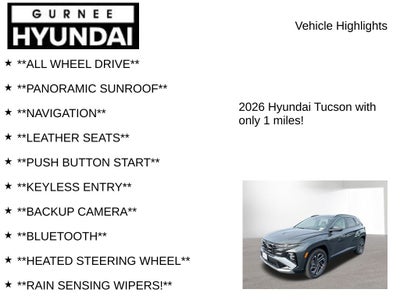 2026 Hyundai TUCSON HYBRID Limited