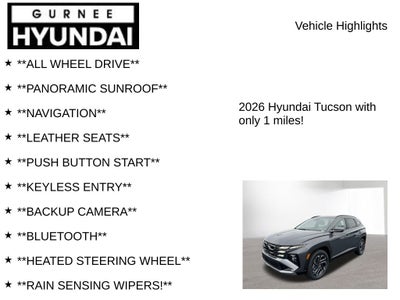 2026 Hyundai TUCSON HYBRID Limited