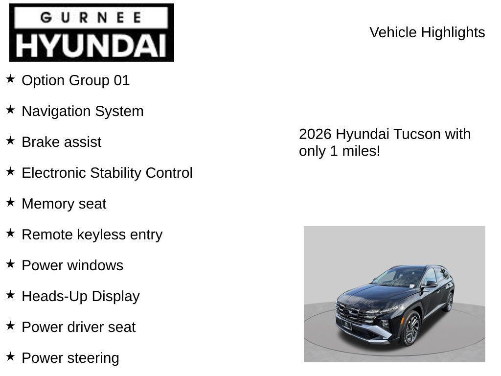 2026 Hyundai TUCSON HYBRID Limited