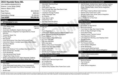 2022 Hyundai KONA SEL