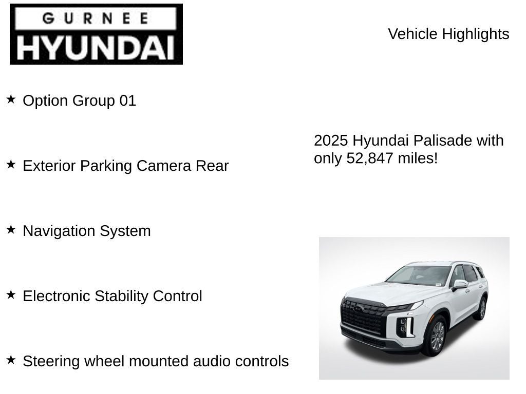 2025 Hyundai PALISADE SEL