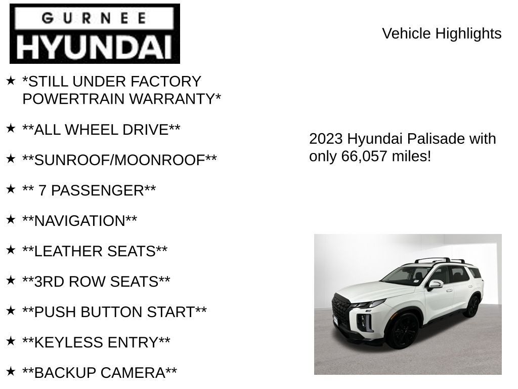 2023 Hyundai PALISADE XRT