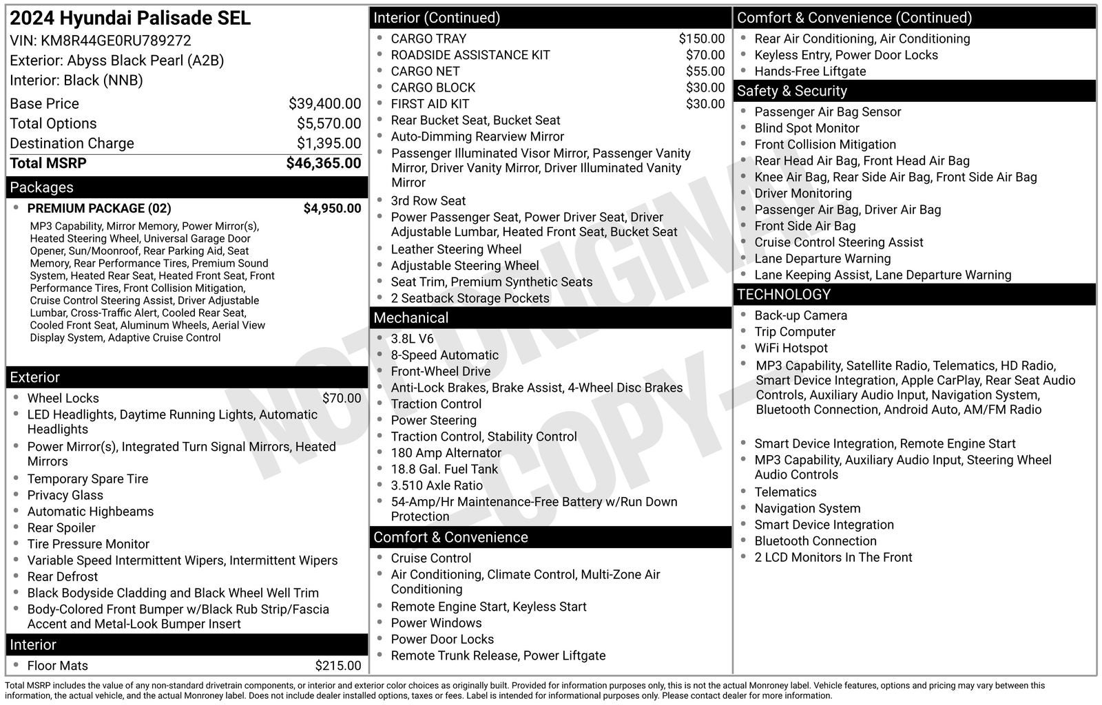 2024 Hyundai PALISADE SEL Premium