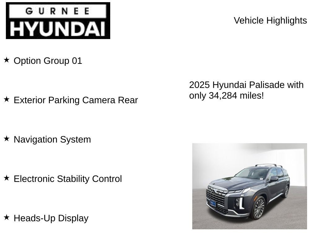 2025 Hyundai PALISADE Calligraphy