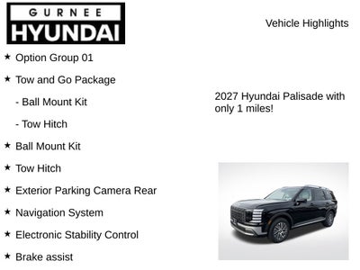 2027 Hyundai PALISADE HYBRID SEL Premium 7 Passenger