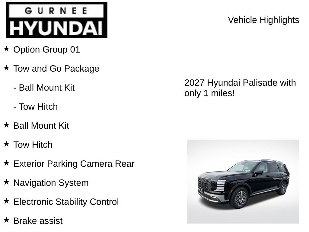 2027 Hyundai PALISADE HYBRID SEL Premium 7 Passenger