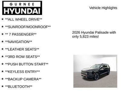 2026 Hyundai PALISADE XRT Pro