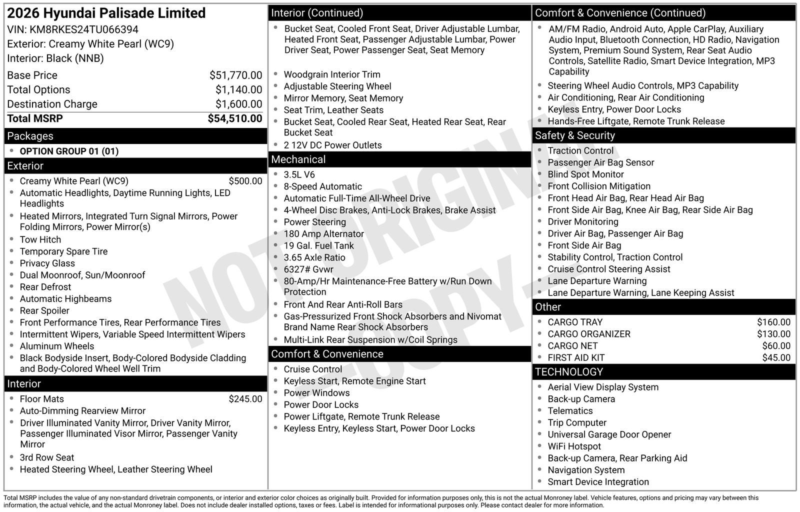2026 Hyundai PALISADE Limited