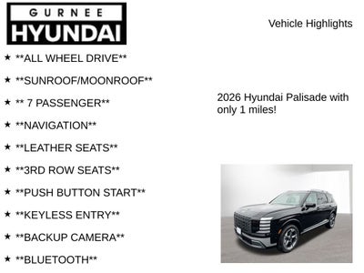 2026 Hyundai PALISADE Limited