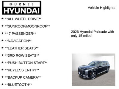 2026 Hyundai PALISADE HYBRID Limited