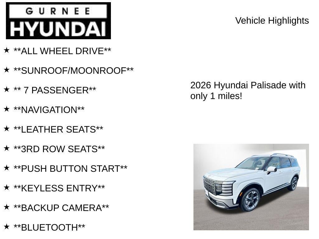 2026 Hyundai PALISADE HYBRID Limited