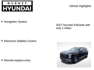 2027 Hyundai PALISADE HYBRID SEL 7 Passenger