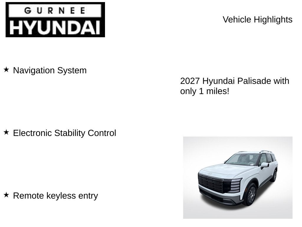 2027 Hyundai PALISADE HYBRID SEL 8 Passenger