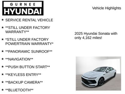 2025 Hyundai SONATA SEL Convenience
