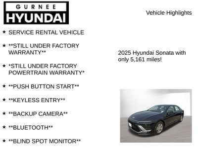 2025 Hyundai SONATA SE