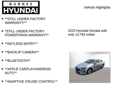 2023 Hyundai SONATA SE