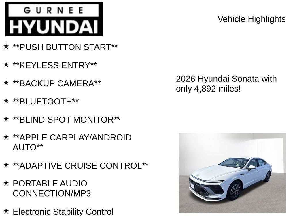 2026 Hyundai SONATA HYBRID Blue