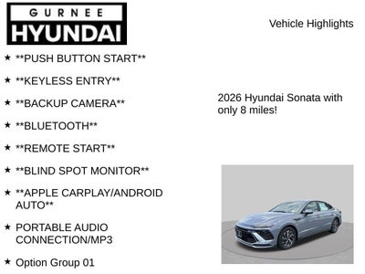 2026 Hyundai SONATA HYBRID Blue