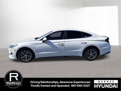 2022 Hyundai SONATA HYBRID Blue