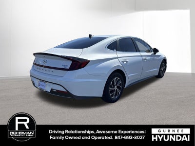 2022 Hyundai SONATA HYBRID Blue