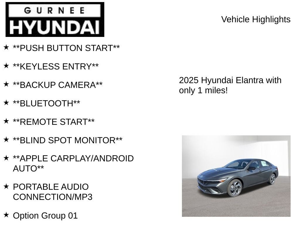 2025 Hyundai ELANTRA SEL Sport