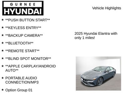 2025 Hyundai ELANTRA SEL Sport