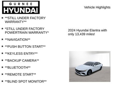 2024 Hyundai ELANTRA SEL